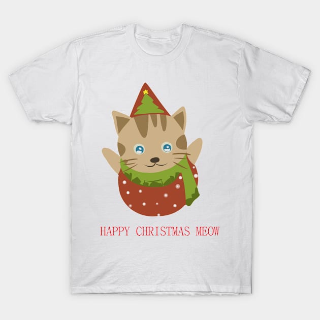 happy christmas T-Shirt by dindafirstiana